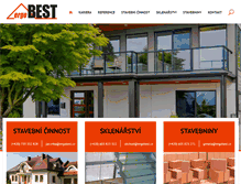 Tablet Screenshot of ergobest.cz